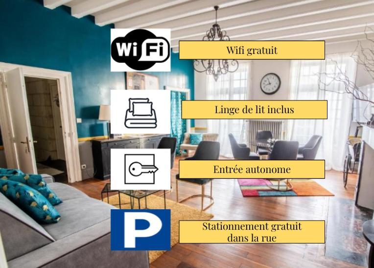 Le Regisseur Apartment Brissac-Quince Bagian luar foto
